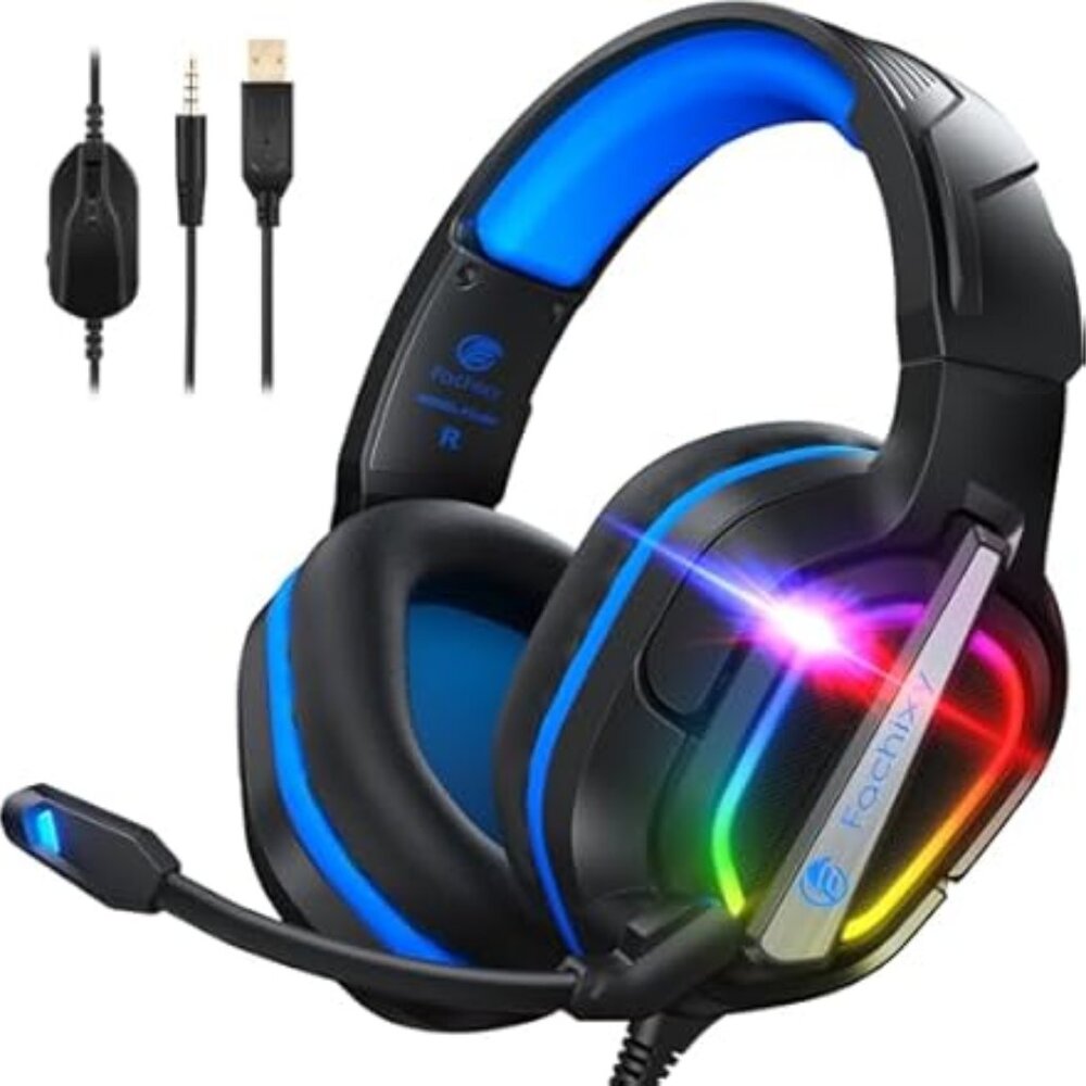 Fachixy FC200 Gaming Headset with RGB Lights